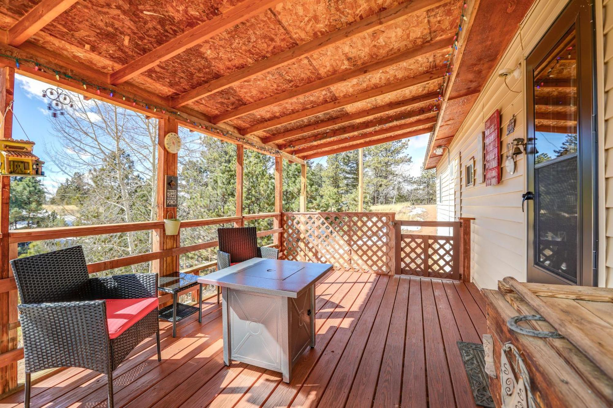 Colorado Vacation Rental With Deck And Mtn Views Крипъл Крийк Екстериор снимка